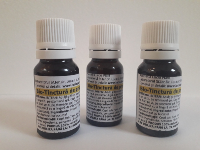Bio- Tinctură de Propolis Bio- Tinctură de Propolis